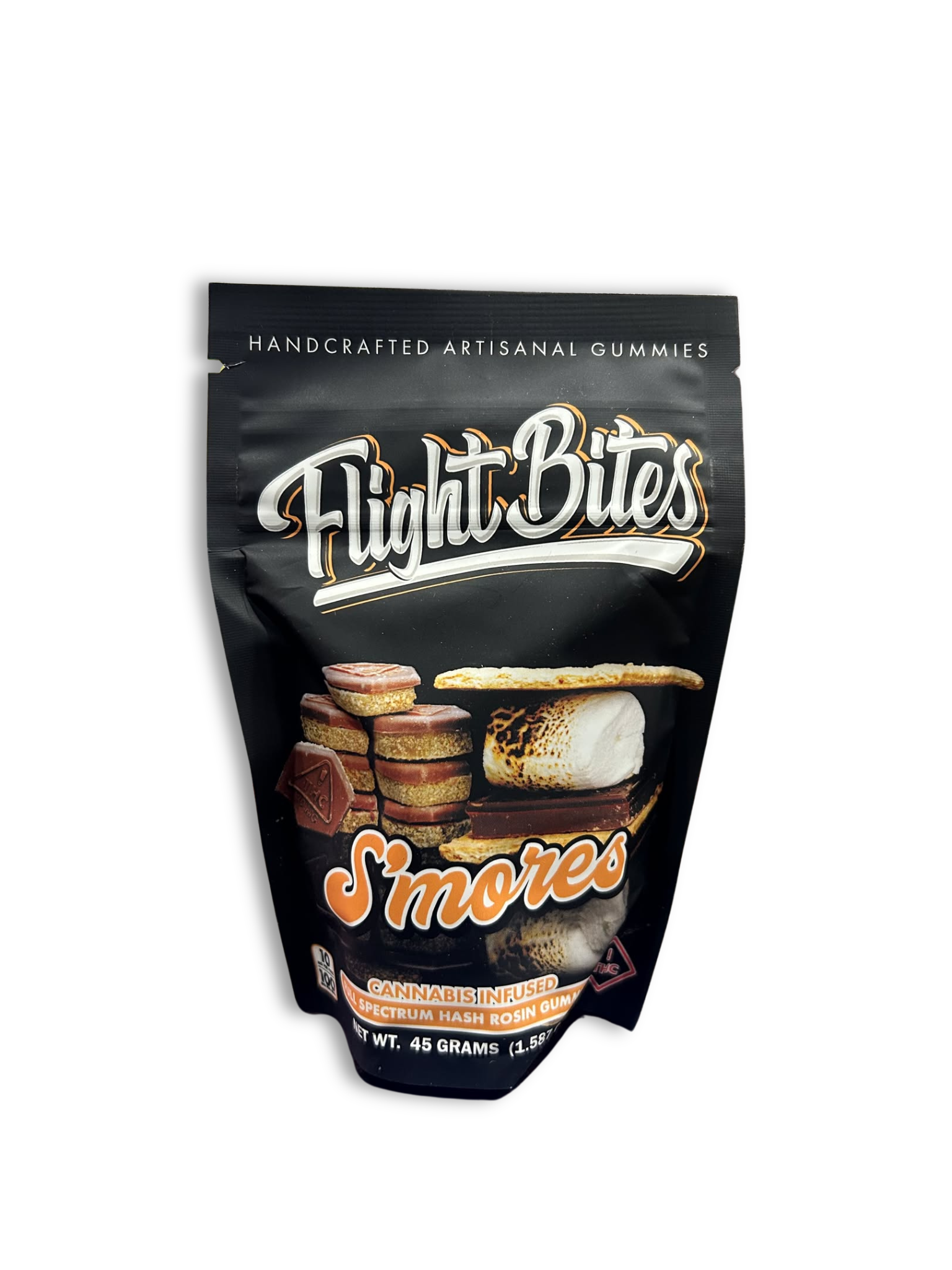 Photograph of product: Flight Bites - S'mores Rosin Gummies 100mg