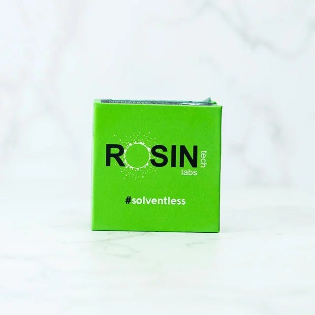 Photograph of product: Green label - Ghost Butter Cure Live Rosin - 1g