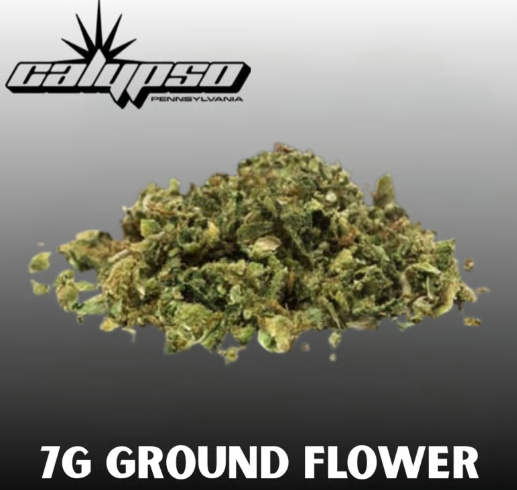 Photograph of product: Calypso Giraffe Kitty Ground Flower 7g