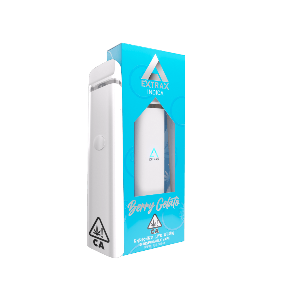 Photograph of product: 1g Berry Gelato Disposable - Oui'd | Extrax