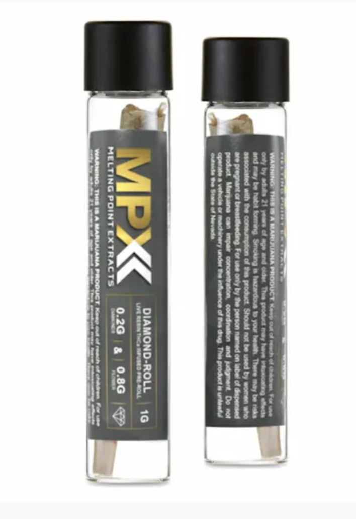 Photograph of product: MPX - Infused Pre-roll - Tokyo Sunset