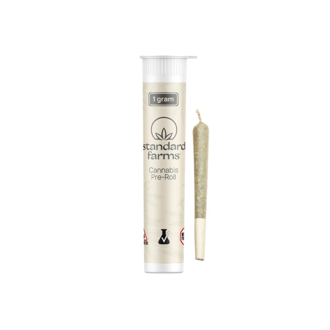 Photograph of product: Dionysus (S) 1g Pre-Roll- Standard Farms
