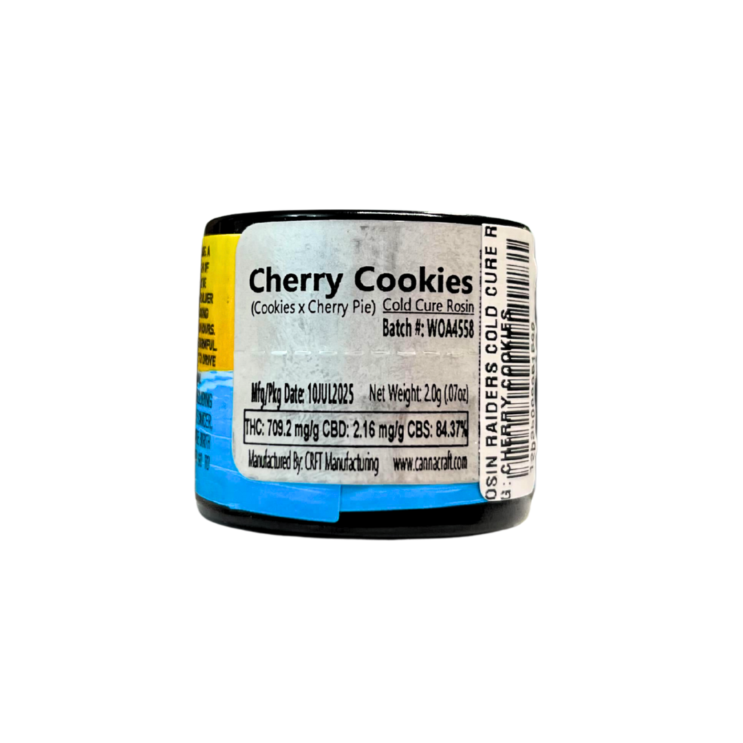 Photograph of product: CHERRY COOKIES COLD CURE ROSIN