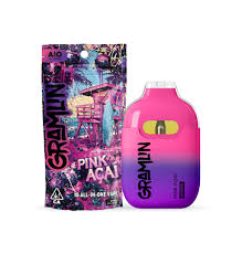 Photograph of product: LIN - VAPE (DISPOSABLE) 1G - HYBRID - PINK ACAI