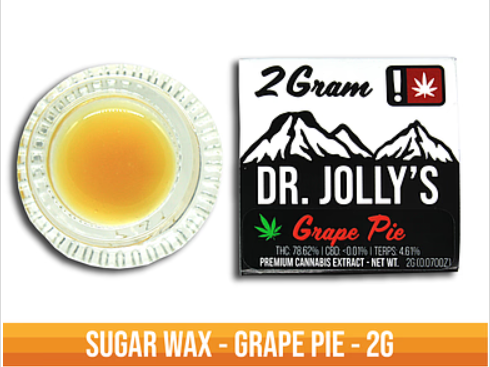 Photograph of product: Grape Pie Sugar Wax | 1g