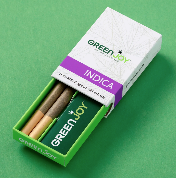 Photograph of product: PreRoll - 2pk - Banana Cookies - GreenJoy - REC