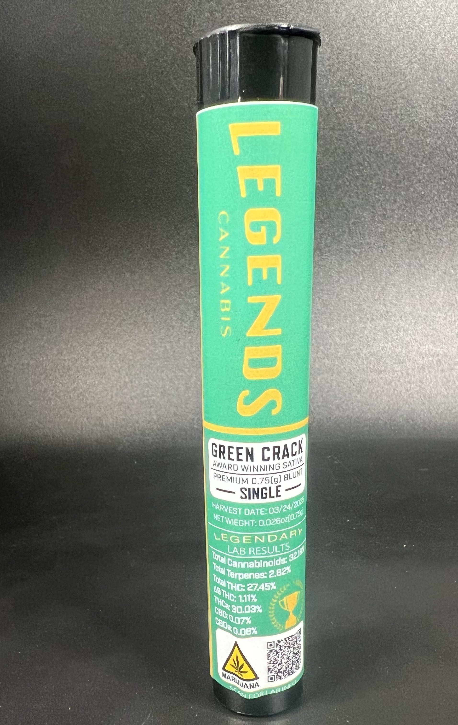 Photograph of product: Green Crack - Legends - Blunt