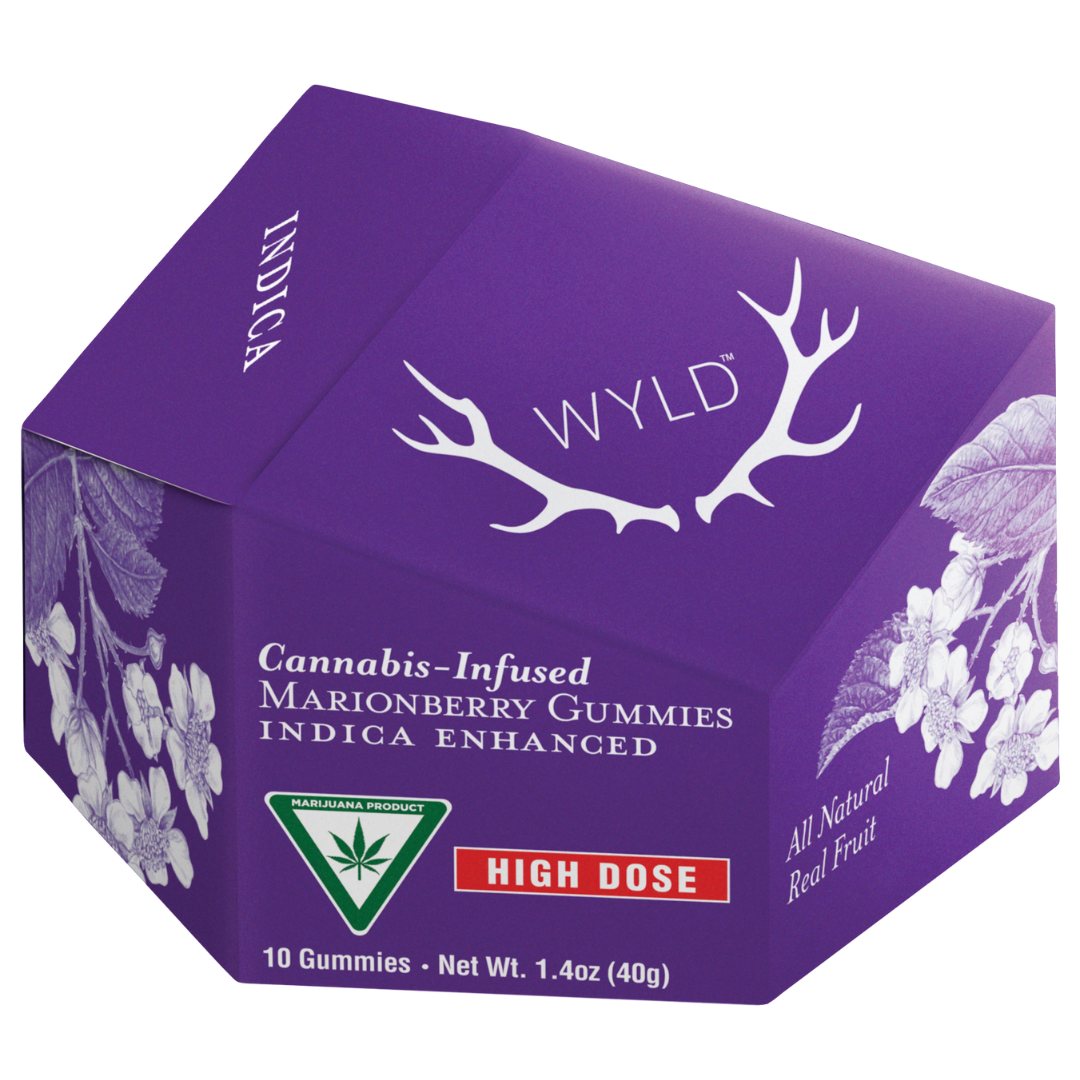 Photograph of product: WYLD | Marionberry | Gummies | 200mg