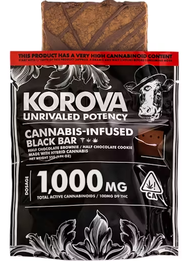 Photograph of product: BLACK BAR BROWNIE [H] - 1000 MG