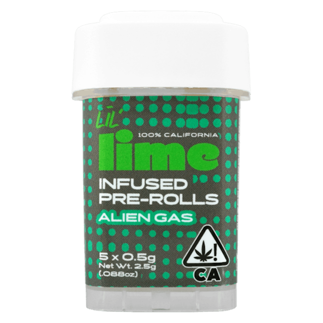 Photograph of product: Alien Gas Infused Lil' Limes - 