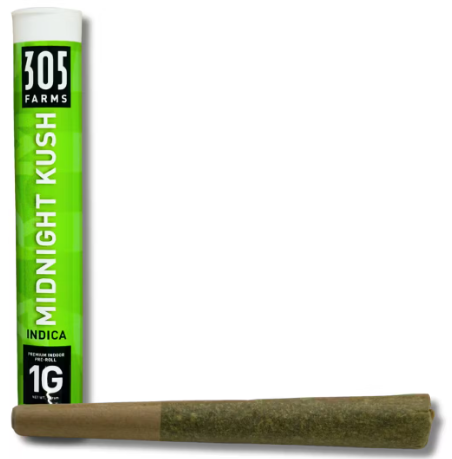 Photograph of product: PR | Midnight Kush | 1g | 305 Farms