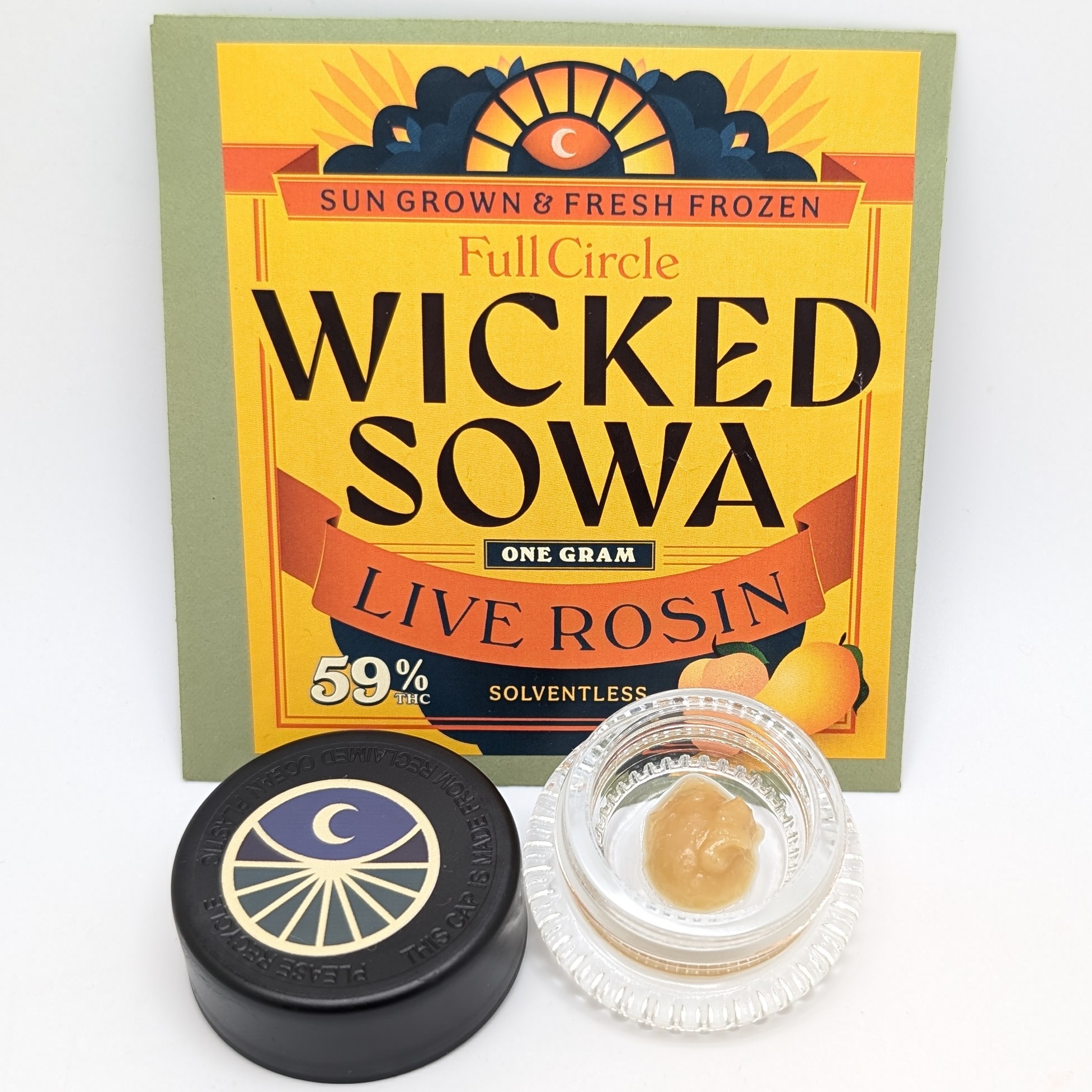 Photograph of product: Wicked Sowa 1g au chocolat Rosin