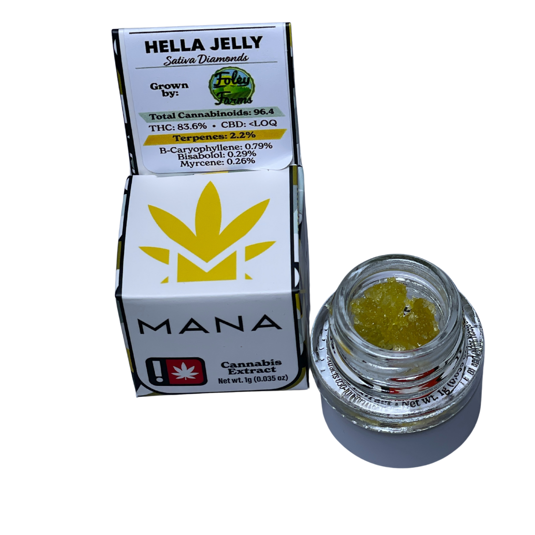 Photograph of product: Hella Jelly Diamonds