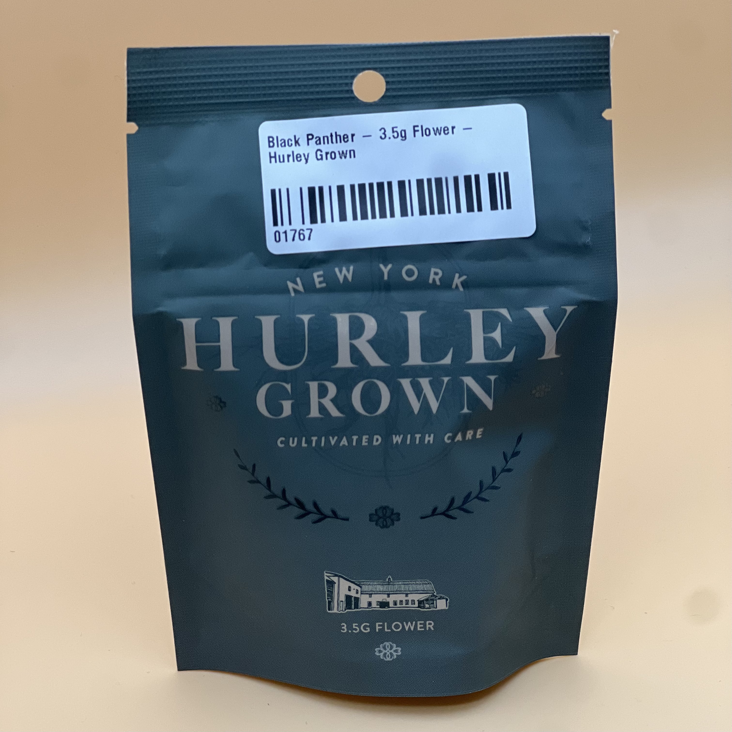 Photograph of product: Black Panther | 3.5g Flower | Hurley Grown