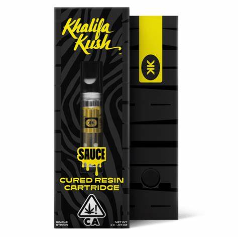 Photograph of product: Khalifa Kush | Violet Sky | Vape | Cured Resin