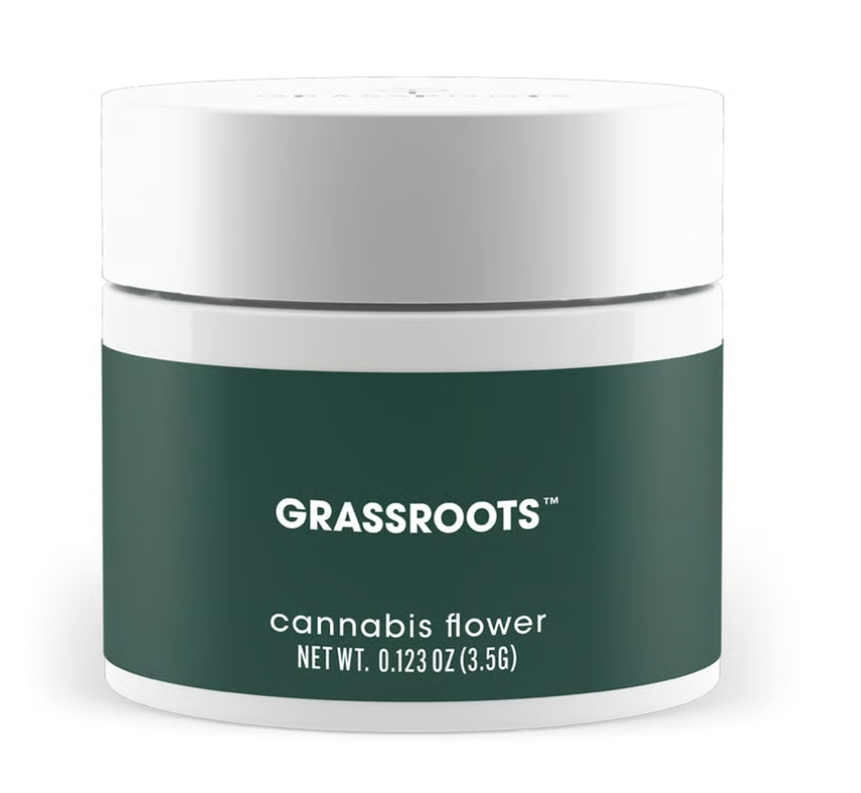 Photograph of product: Grassroots | Mellow Fellow | Flower - 3.5g