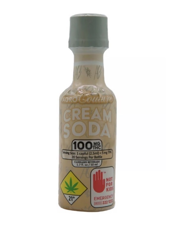 Photograph of product: Cream Soda 100mg | 1.7oz Shot