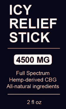 Photograph of product: House Of G | Icy Relief Stick - 4500mg CBG