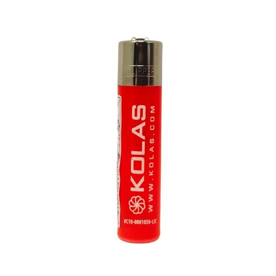 Photograph of product: Kolas Branded Lighter Clipper Red - 