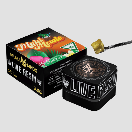 Photograph of product: Muha Meds Live Resin - Maui Wowie