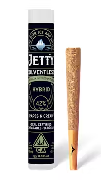 Photograph of product: Jetty Governmint Oasis x Garlic Burger Rosin Pre-Roll