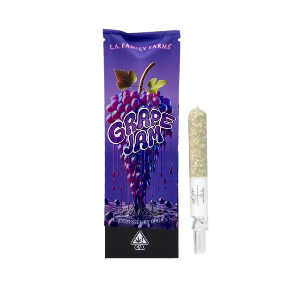 Photograph of product: HASH HOLE - GRAPE JAM X GRAPE JAM 1.5G - LA FAMILY FARMS