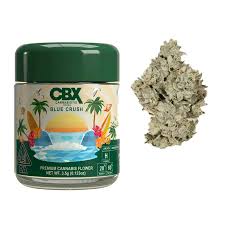 Photograph of product: CBX - FLOWER - - HYBRID - BLUE CRUSH - 3.5g
