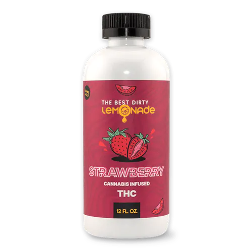 Photograph of product: The Best Dirty Lemonade - 12 Fl Oz Strawberry Lemonade