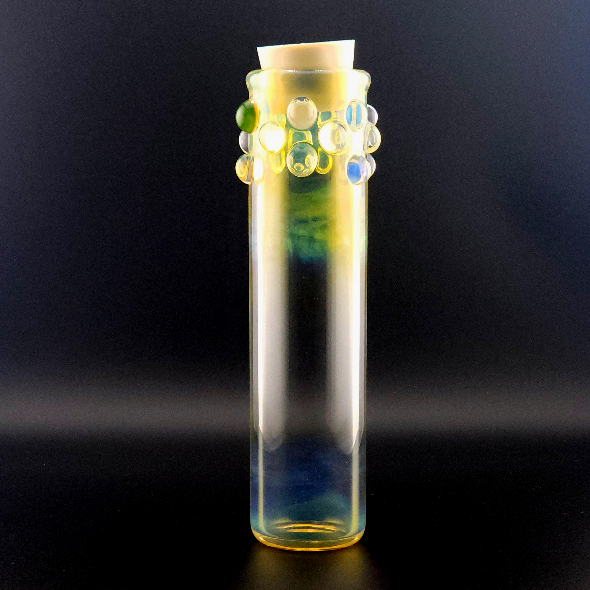 Photograph of product: Tyer Glass Stash Jar - medium corked