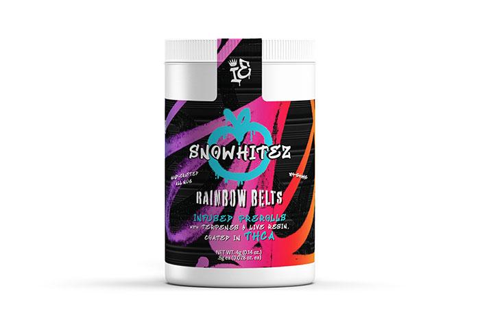 Photograph of Product: Rainbow Belts 5pk Infused Pre-Rolls