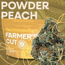Photograph of product: Powder Peach Flower | 3.5g - Farmer's Cut
