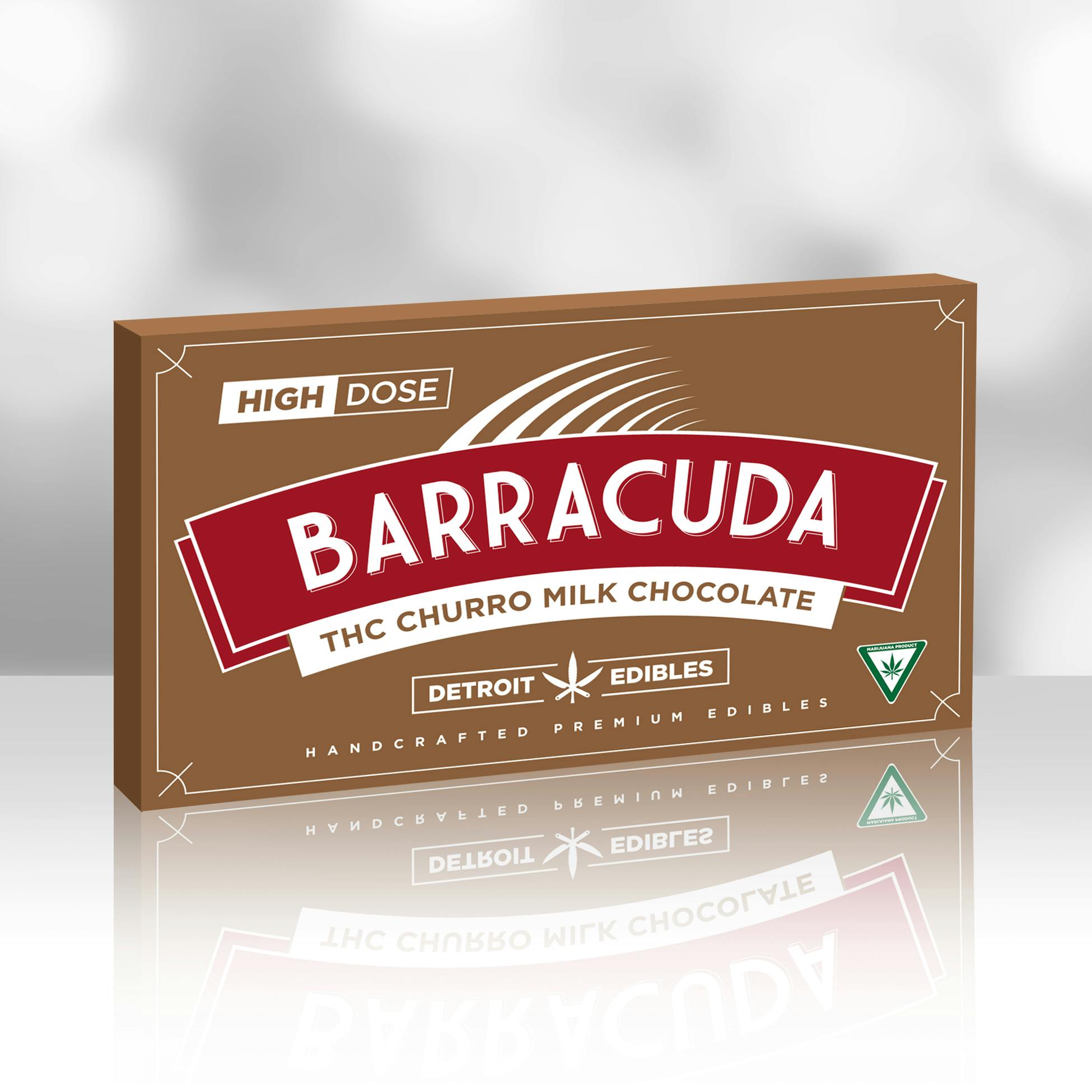 Photograph of product: Barracuda - 200mg Chocolate - Milk Chocolate Churro