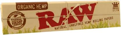Photograph of product: Raw Organic Hemp Papers KING SIZE