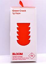 Photograph of product: GREEN CRACK 1G CARTRIDGE - 1 G