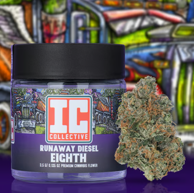 Photograph of product: IC Collective - Flower - Runaway Diesel (14g)