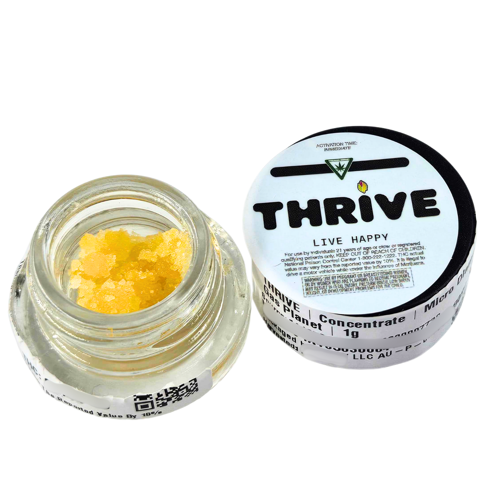 Photograph of product: THRIVE | Concentrate | Diamonds | Gas Planet