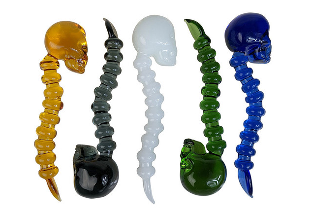 Photograph of product: Dab Tool | Skeleton Spine | Glass