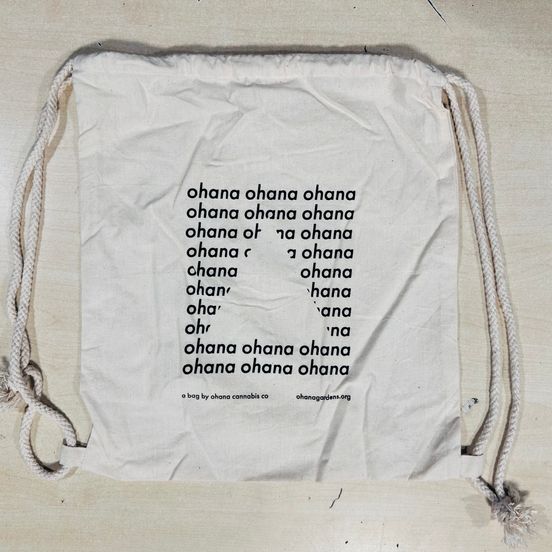 Photograph of product: [MERCH] Ohana Drawstring Backpack - 