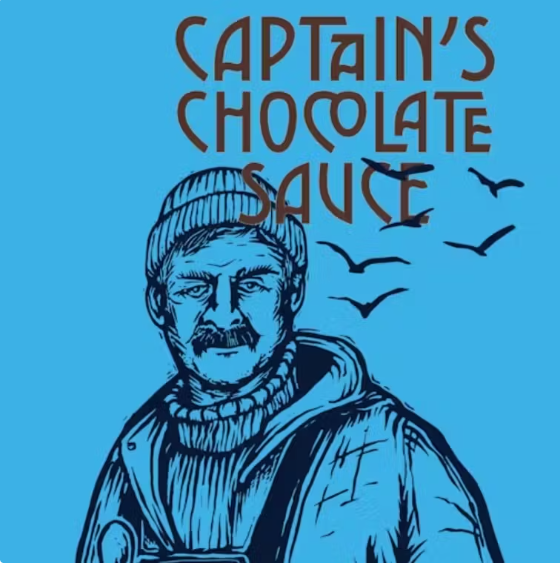 Photograph of product: Captains Chocolate Syrup | 10pk - Ocean Breeze