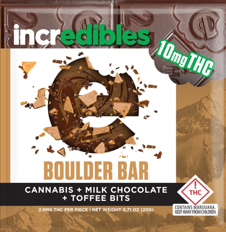 Photograph of product: Boulder Single Serve Chocolate Treat (10mg TH-oui)