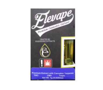 Photograph of product: Elevape | Sweet Dreams 1:1:1 (CBD/CBN) - 1g Cart