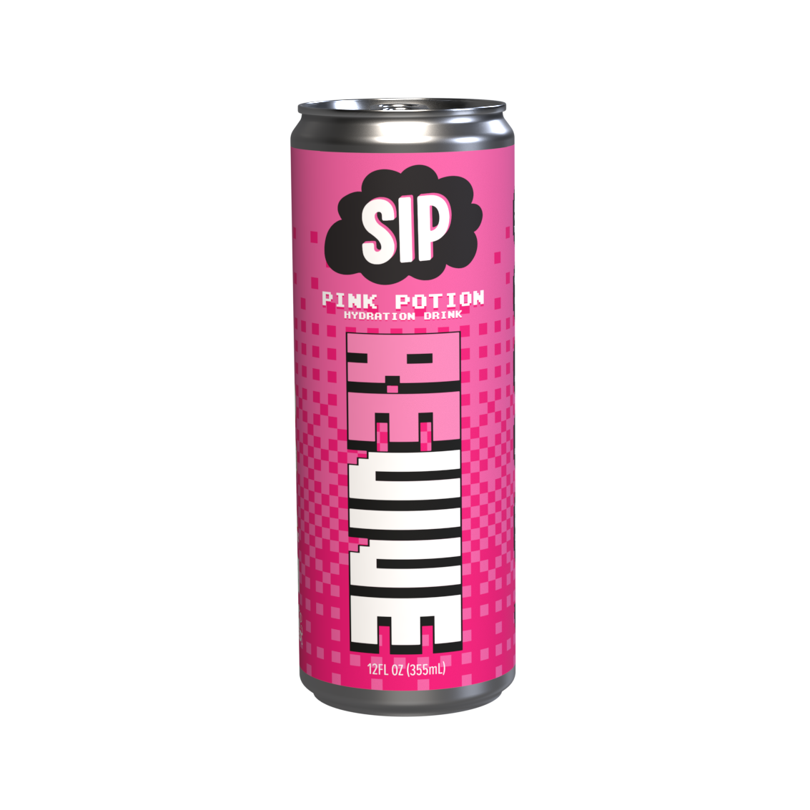 Photograph of product: Hydration Energy Drink | 1pk | 5:1:1 TH-oui:CBG:CBC | Revive Pink Potion