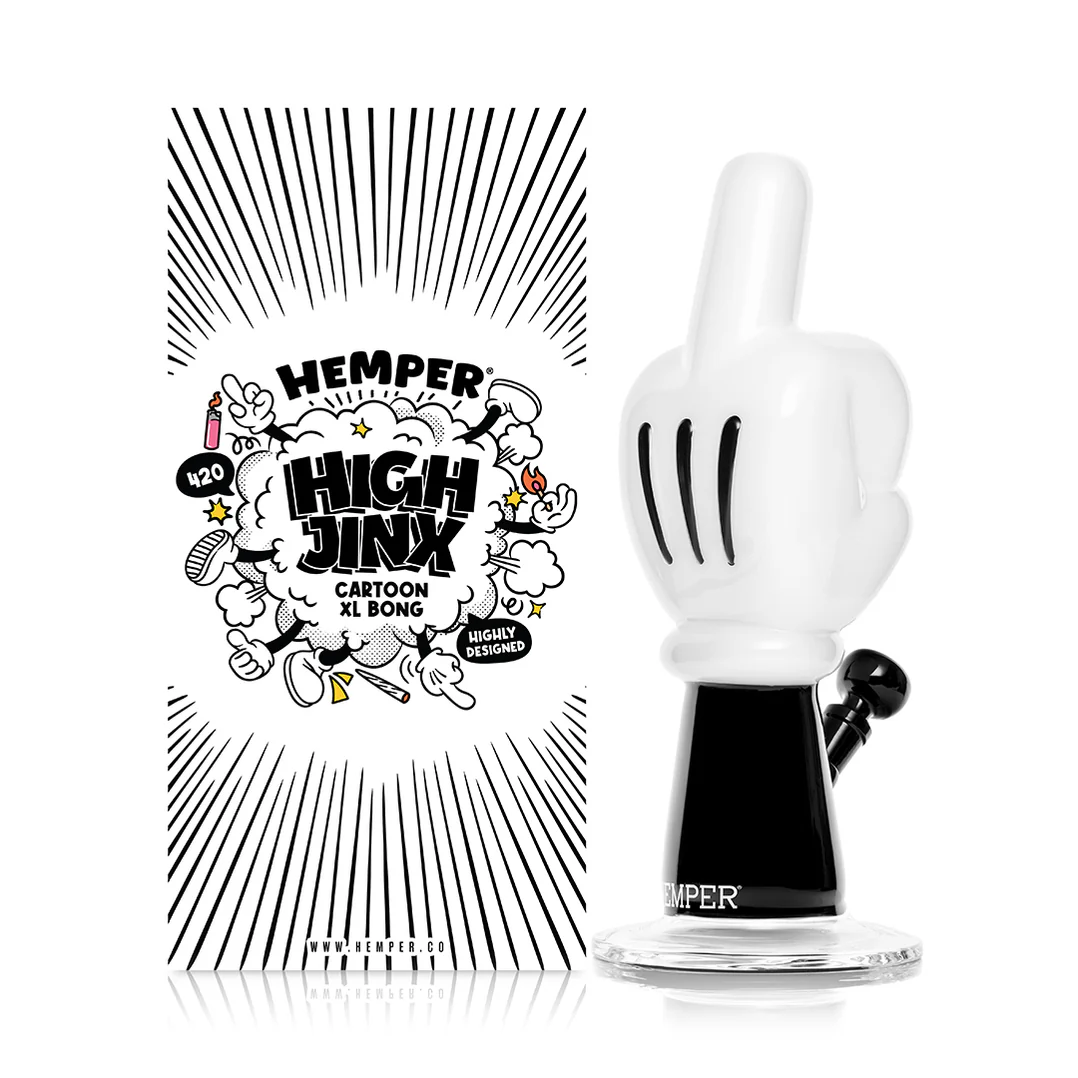 Photograph of product: Hemper - High Jinx Cartoon XL Bong 11"