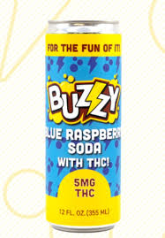 Photograph of product: BUZZY | BLUE RASPBERRY | 5mg