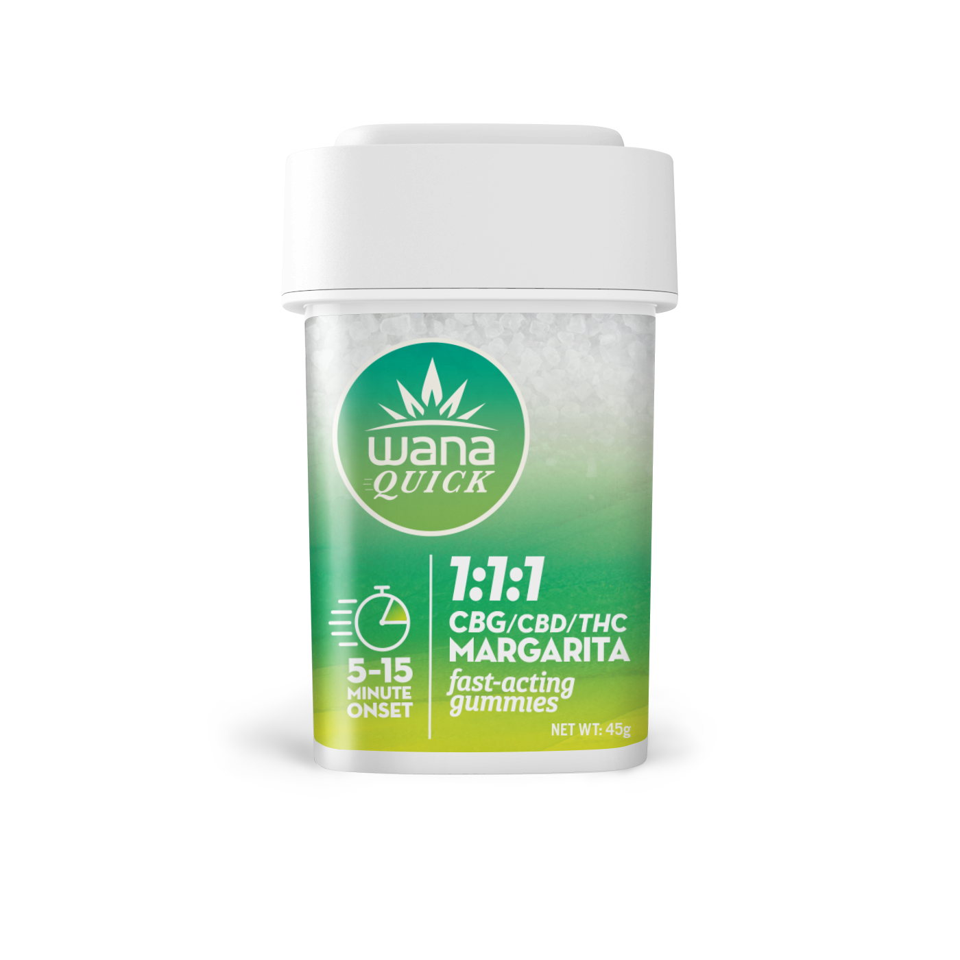Photograph of Product: 100MG WANA QUICK LIME MARGARITA