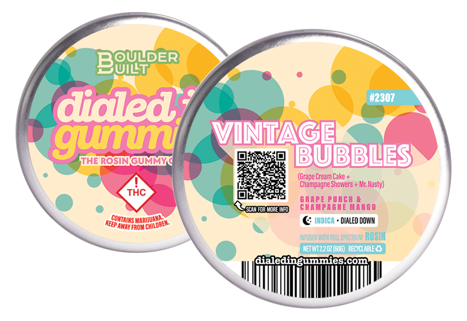 Photograph of product: Vintage Bubbles [Batch #2307] Grape Punch & Champagne Mango Flavors | 100mg