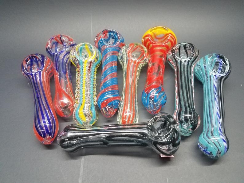 Photograph of product: 5" Hand Glass Pipe Heavy