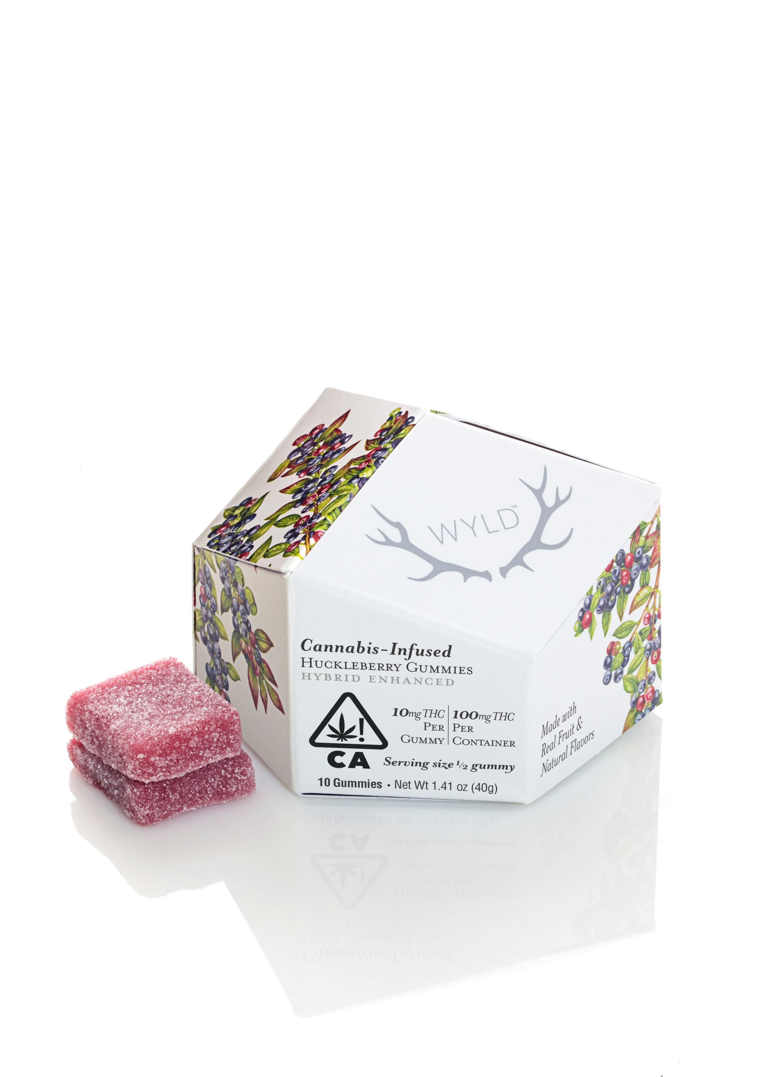 Photograph of product: (51939) Wyld Huckleberry Gummies 100mg