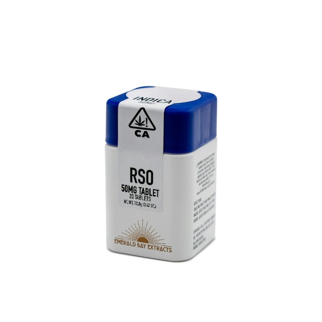 Photograph of product: Space Station - 50mg RSO Tablets - 1000mg - 