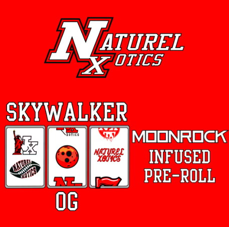 Photograph of product: Natural Xotics Infused PreRoll |  Skywalker OG